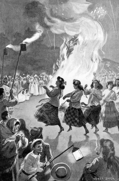 Celebrating Peace Day at Roturua, New Zealand by George Soper